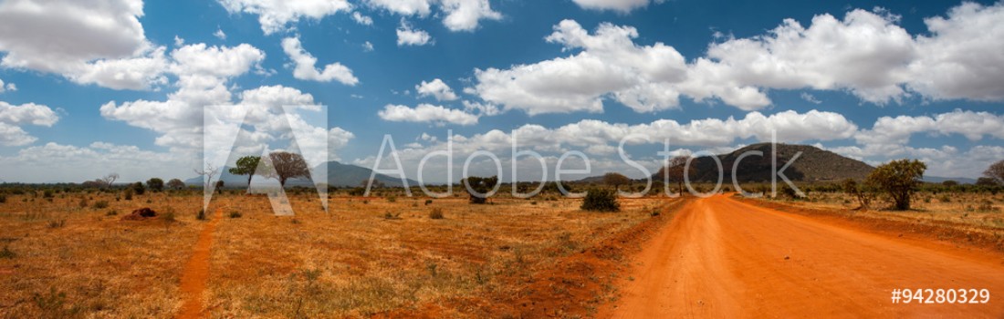 Bild på Landscape of Tsavo East Kenya
